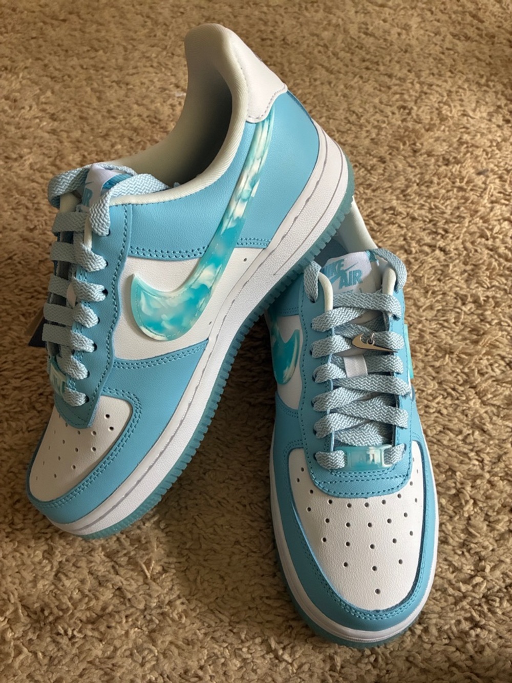 Women's Blue (Wmns) Air Force 1 '07 Lx 'Nail Art
- White/Celestine Blue - Picture 10 of 17